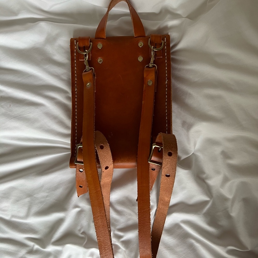Leather Backpack - Picture 2 of 5